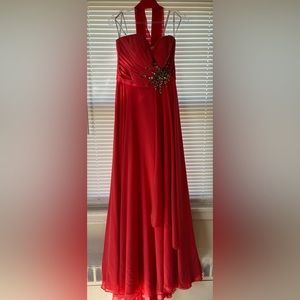 Jovani Coral Starburst Prom dress!